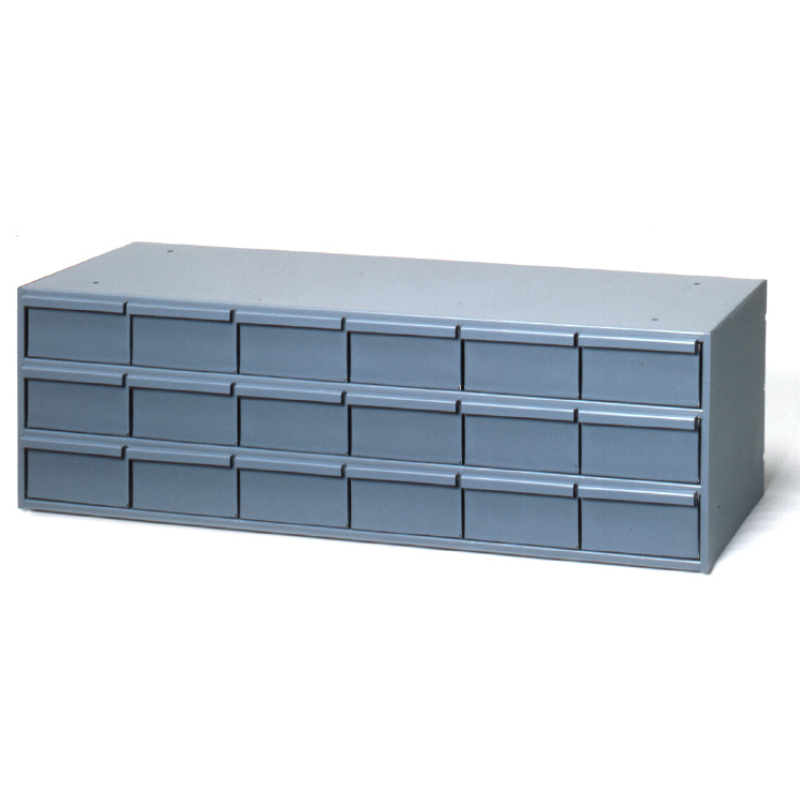 CABINET 18 TIROIRS 12PROFOND HORIZONTAL