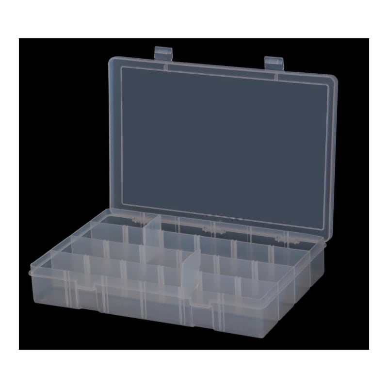 COFFRET PLASTIQUE UNIVERSEL LARGE CLAIR