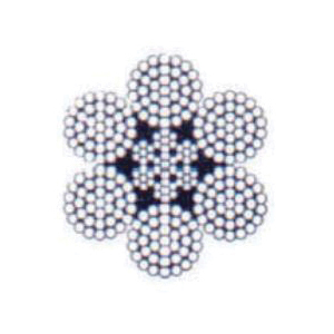 CABLE 1/2 GALVANISÉ 6X36