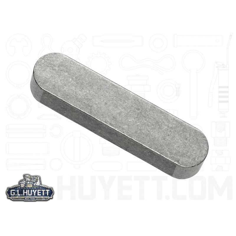 PARALLEL KEY 20 X 12 X 80MM  (Machine Key M20 x 12 x 80 Form A C45K)