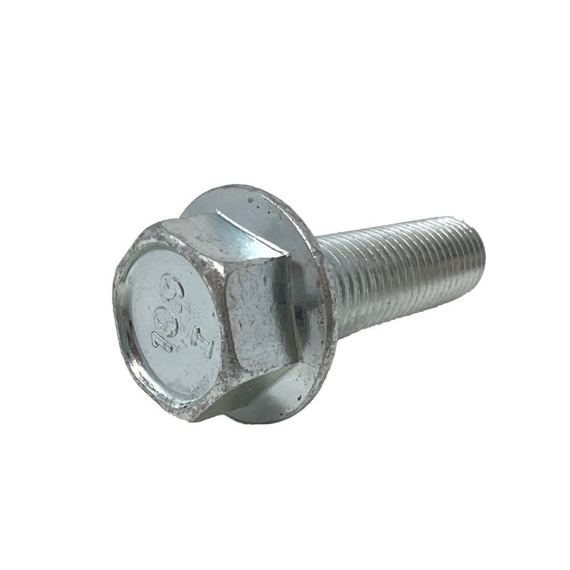 Flanged hex bolt M6 X 1.00 X 12mm UNC class 10.9 JIS zinc (FT)