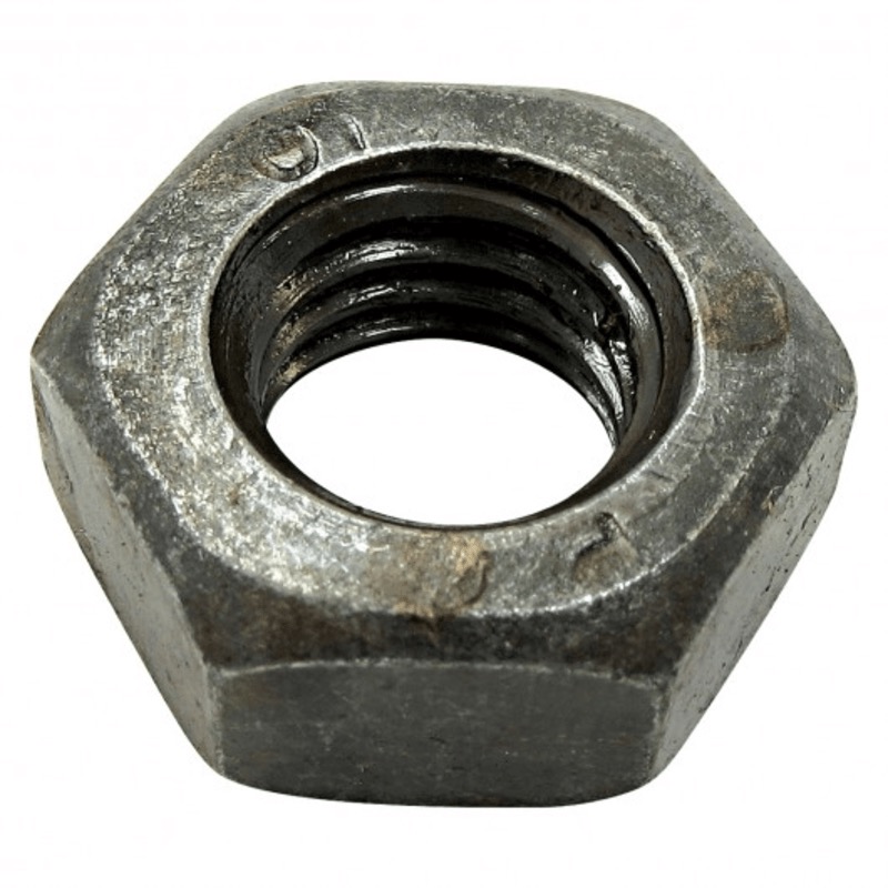Écrou hex M5 X 0.80 UNC classe 10 DIN 934 métal nu
