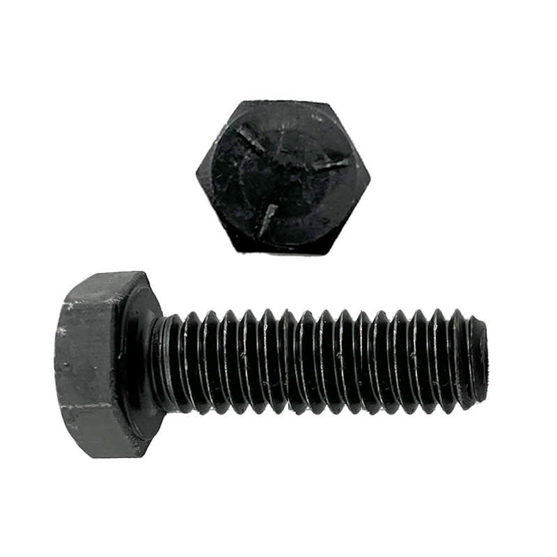 Boulon hex 9/16-12 X 3 UNC G5 métal nu (FT)