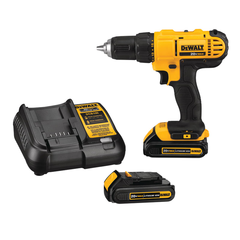 KIT PERCEUSE-VISSEUSE COMPACTE SANS FIL 20V MAX