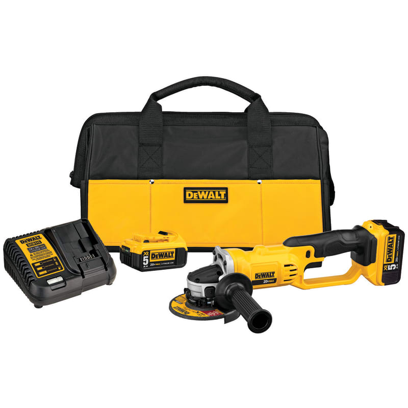 20V MAX Li-Ion 4-1/2 / 5 Grinder (5.0Ah)