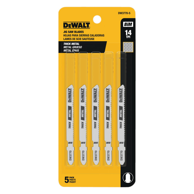 3 24TPI Thin Metal Cut Cobalt Steel 5/PKG