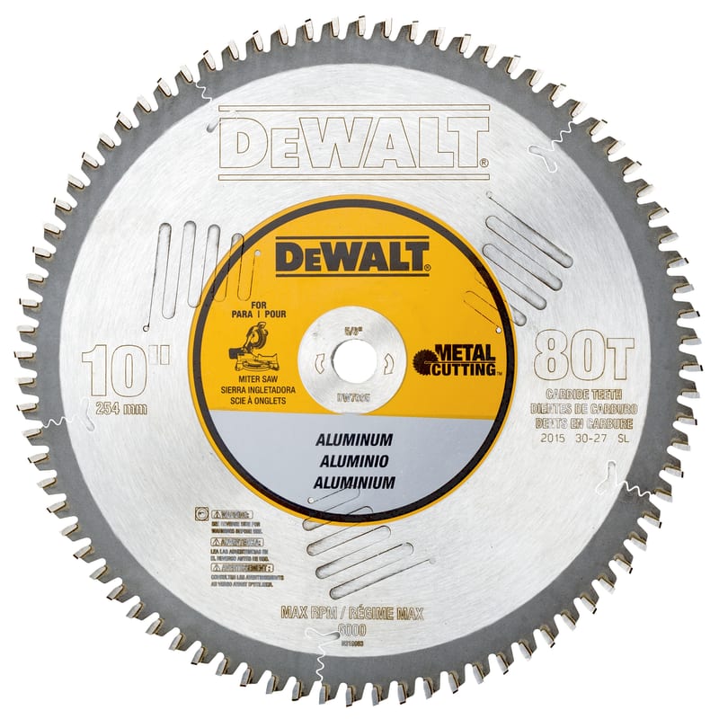 10in 80T NON-FERROUS BLADE