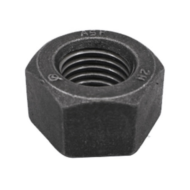 Écrou hex structurel 1/4-20 UNC G2H métal nu