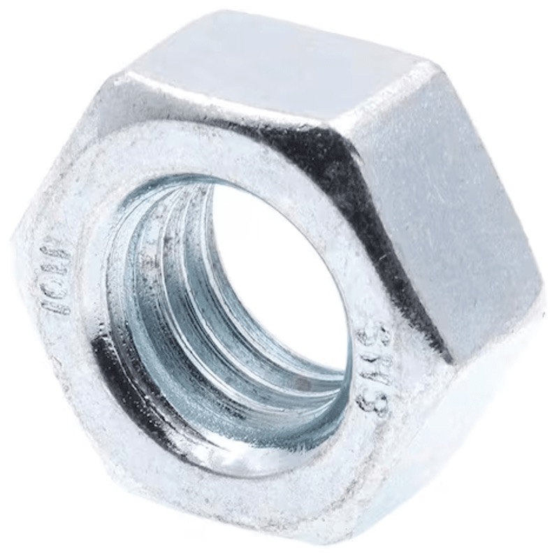 Écrou hex M5 X 0.80 UNC classe 10 DIN 934 zinc