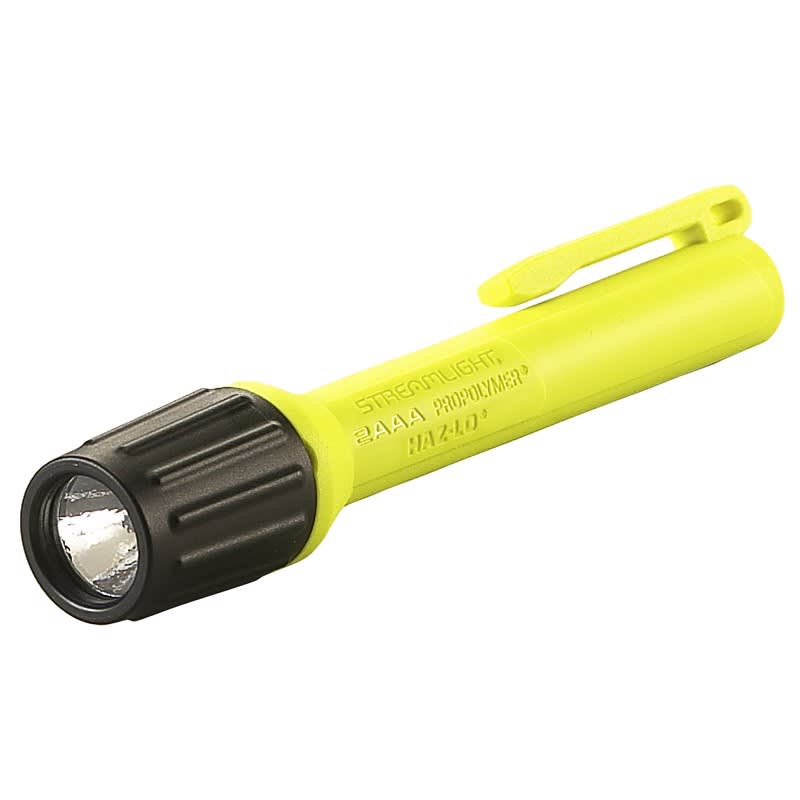 Lampe de poche à sécurité intrinsèque Streamlight® ProPolymer® HAZ-LO® à DEL 60 lumens 2 piles AAA incluses
