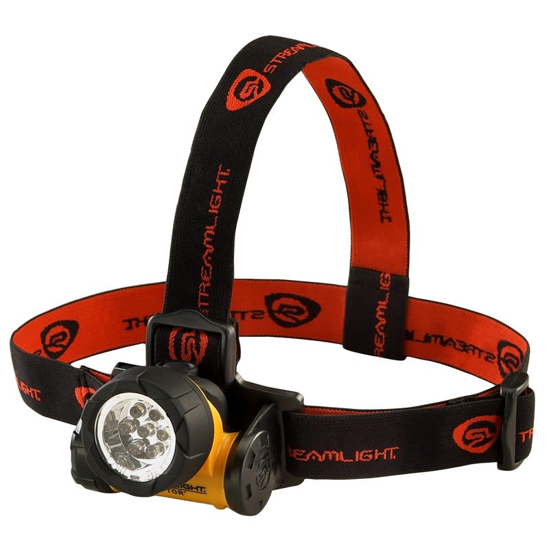 Lampe frontale Streamlight® Septor® à DEL 120 lumens 3 piles AAA incluses
