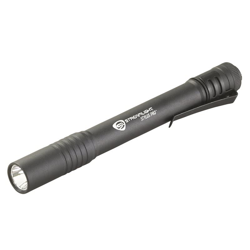 Lampe stylo Streamlight® Stylus Pro® à DEL 100 lumens 2 piles AAA incluses