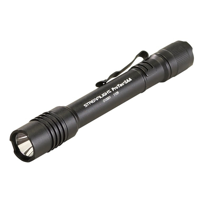 Lampe de poche tactique Streamlight® ProTac® à DEL 250 lumens 2 piles AA incluses (peut aussi être rechargeable)