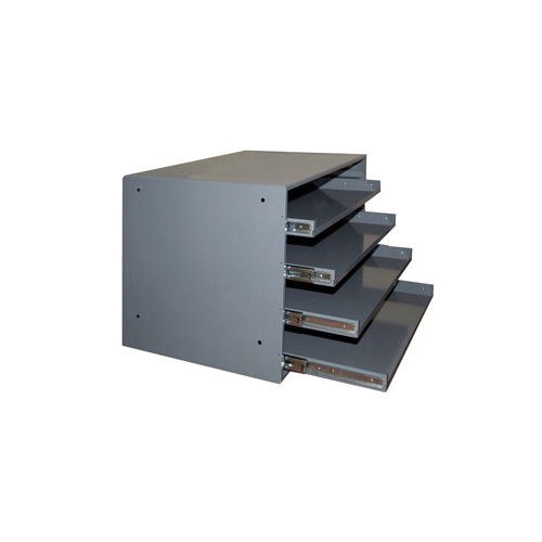 CONTOUR A BILLE POUR 4 TIRROIR GRIS