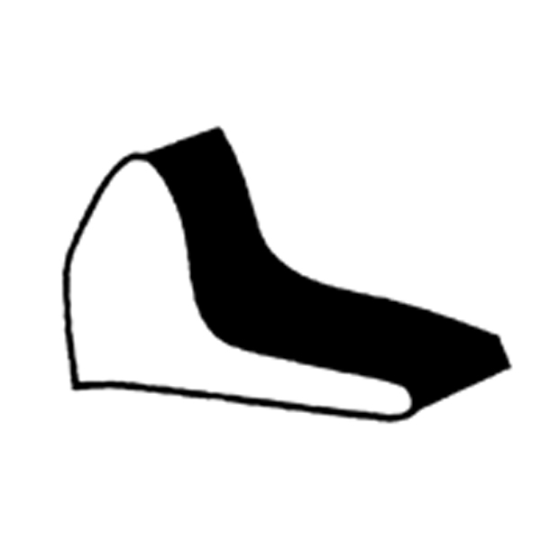SPONGE RUBBER WEATHERSTRIPS 1/4X3/4X37.5'