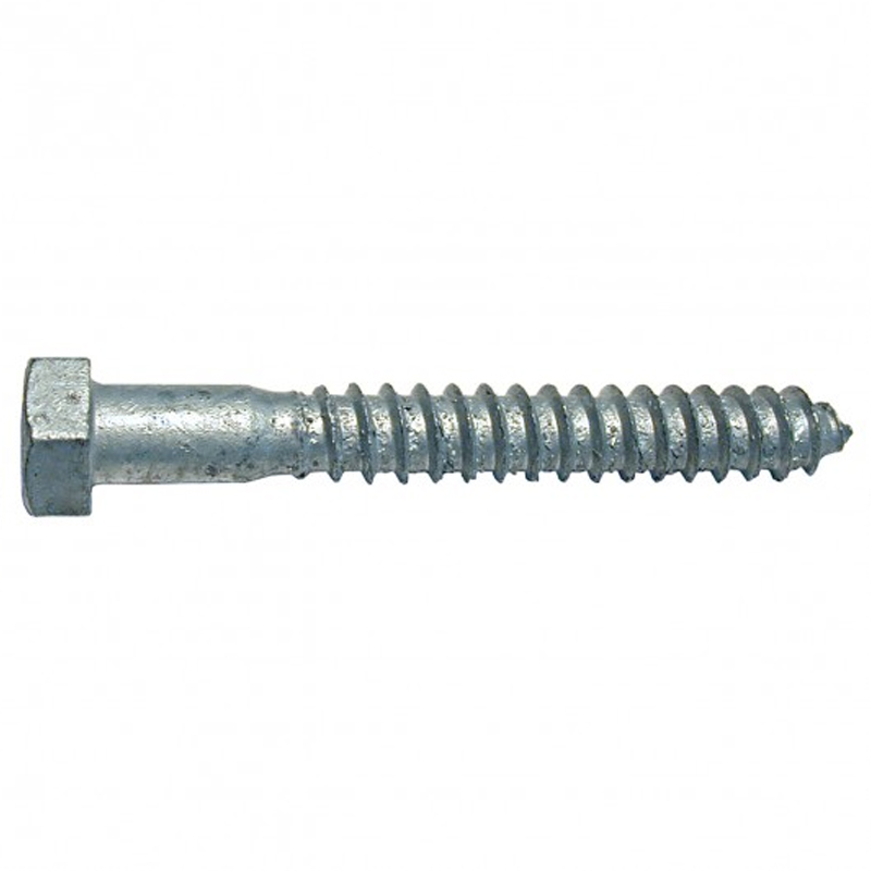 Hex lag screw 1/4-10 X 4-1/2 G2 HDG (PT)