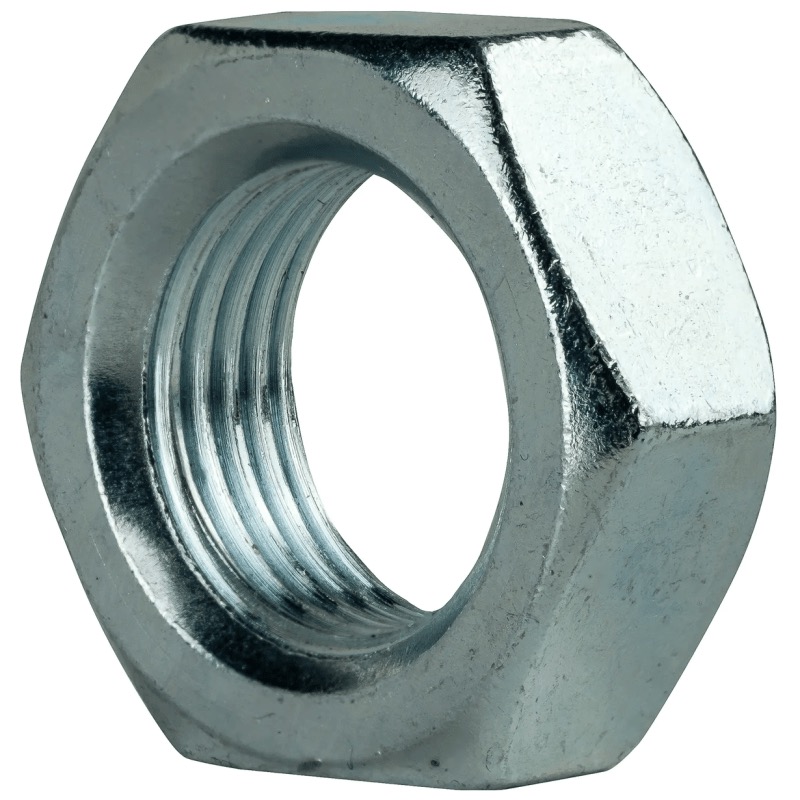 Écrou hex mince (contre-écrou) 1/2-20 UNF G2 zinc