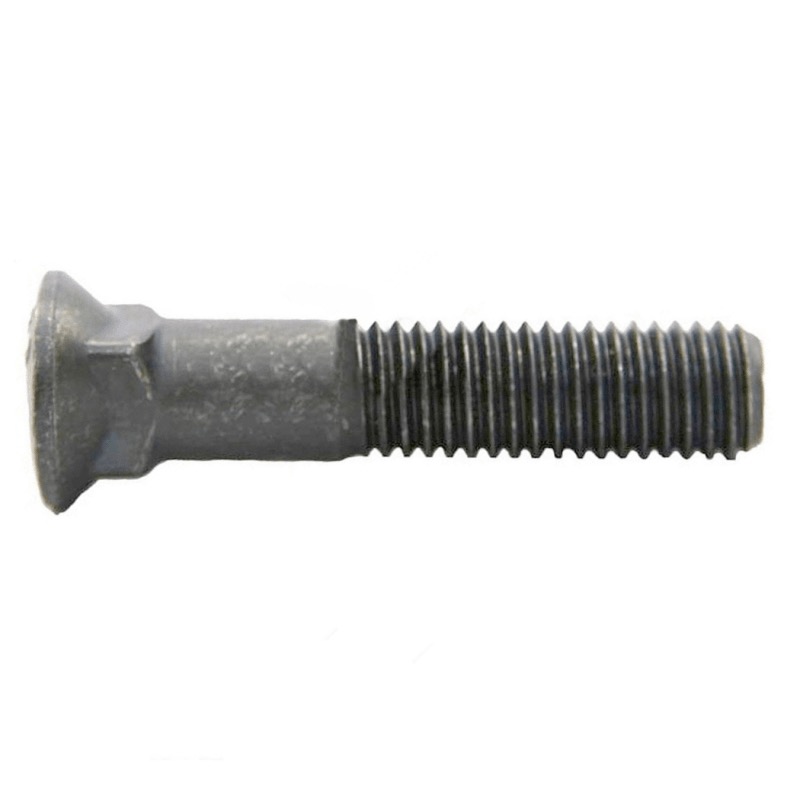 Domed head scraper blade bolt 5/8-11 X 2-1/4 UNC G8 bare metal (PT)