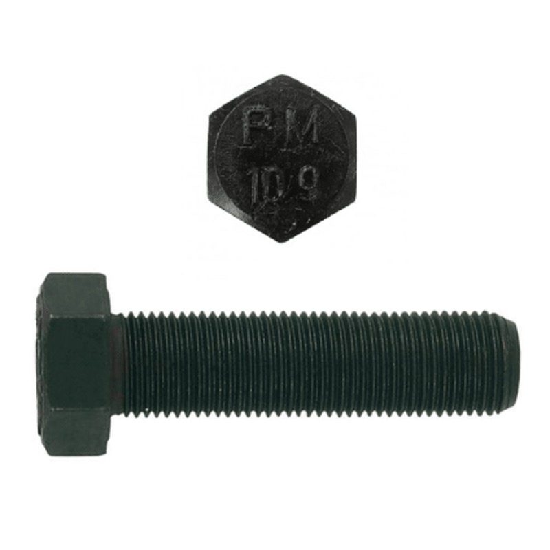 Boulon hex M14 X 1.50 X 45mm UNF classe 10.9 DIN 961 métal nu (FT)