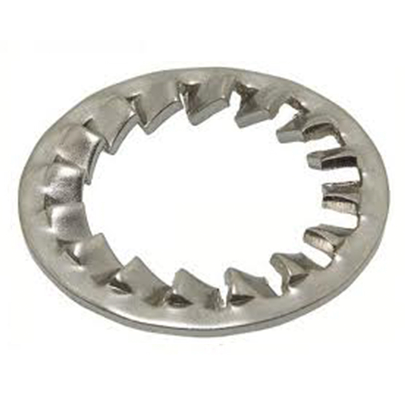 Rondelle de blocage à denture interne M2 DIN 6798J zinc