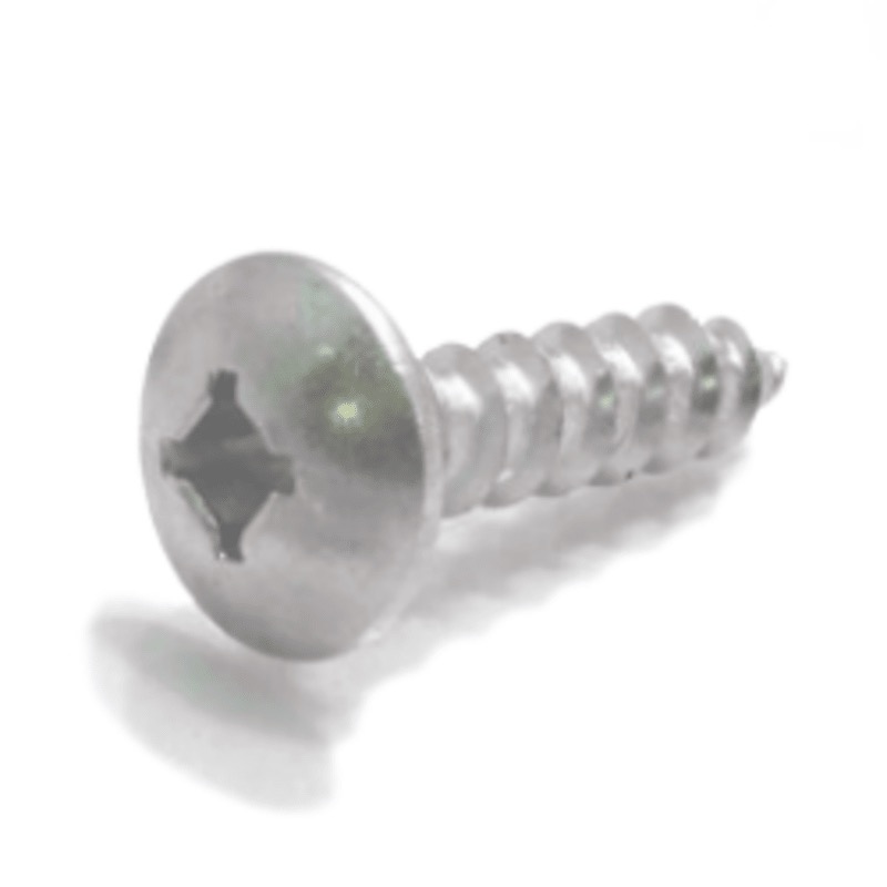 Tapping screw truss head Quadrex® drive #6 X 3/8 zinc