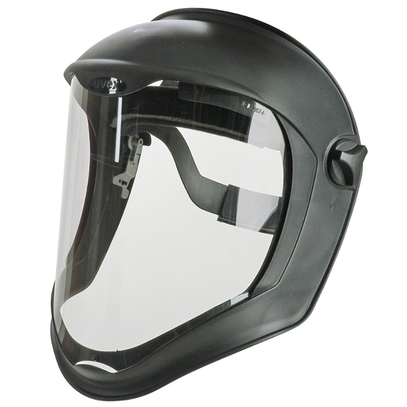 Écran facial à cliquet Uvex® Bionic® en polycarbonate clair sans revêtement