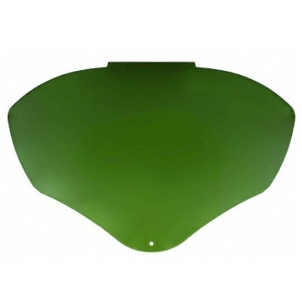 Visière plate en polycarbonate vert teinte 3 Uvex® Bionic® 16-1/2 X 8-1/2 X 0.06