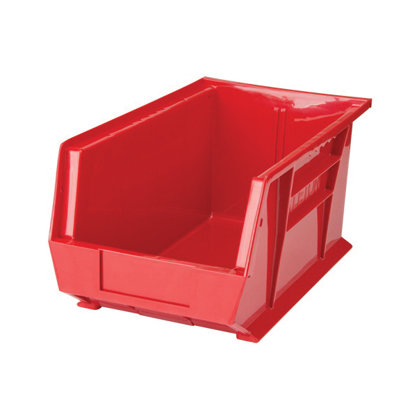 BAC DE RANGEMENT ROUGE 8-1/4 X 14-3/4 X 7po