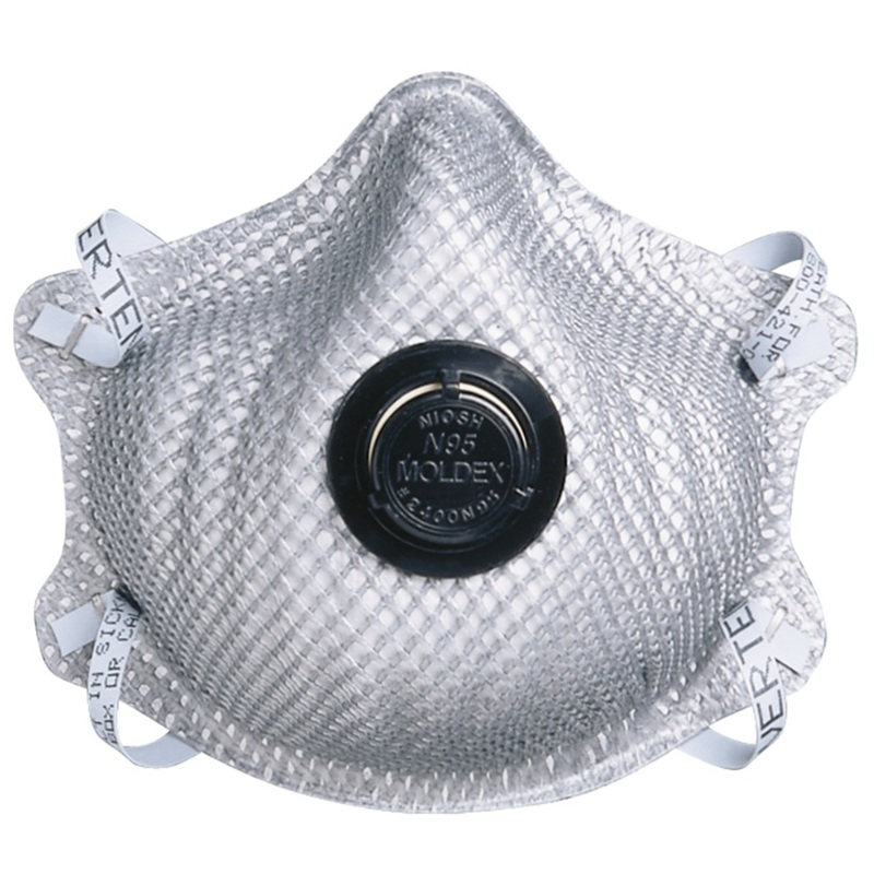 Respirateurs contre les particules jetables Moldex® 2400 homologué N95 avec valve d'expiration et couche de carbone