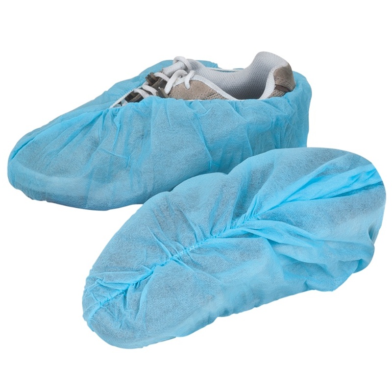 Couvre-chaussures bleus en polypropylène XL