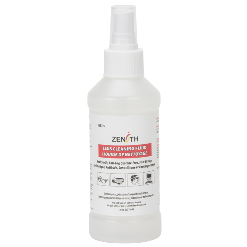 Solution nettoyante antibuée Zenith® pour lentilles (237 mL)