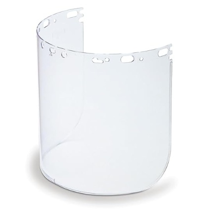 Visière moulée en propionate clair Protecto-Shield® 15 X 8-1/2 X 0.06