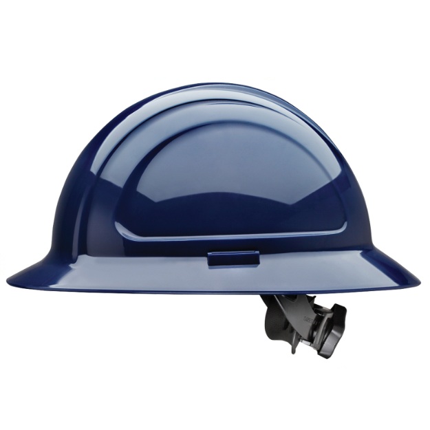 North Zone™ full-brim hard hat with ratchet adjustment CSA type 1 navy bleu