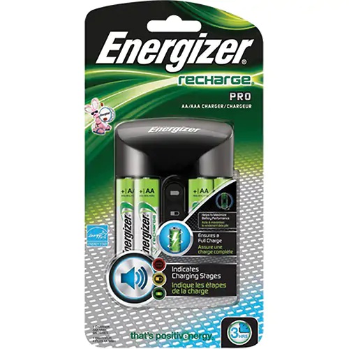 Chargeur Energizer® pour 4 piles AA ou AAA NiMH