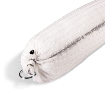Oil only absorbent socks 3 in X 8 ft white (15/box)