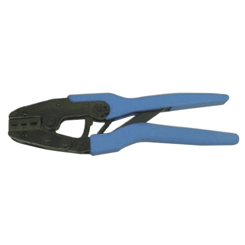Pinces à sertir à rochet pour cosses thermorétractables 22-10 GA