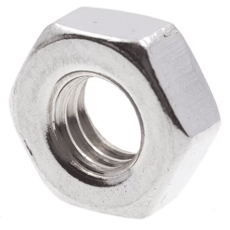 Écrou hex pour vis mécanique 5-40 UNC acier inoxydable (304 / 18-8)