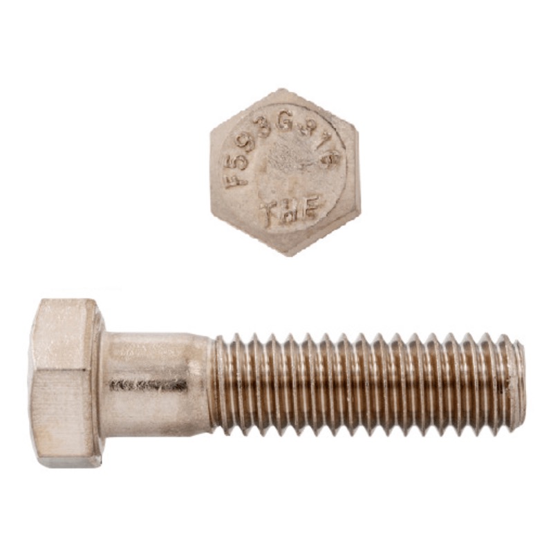 Boulon hex 3/4-10 X 8-1/2 UNC acier inoxydable (316) (PT)