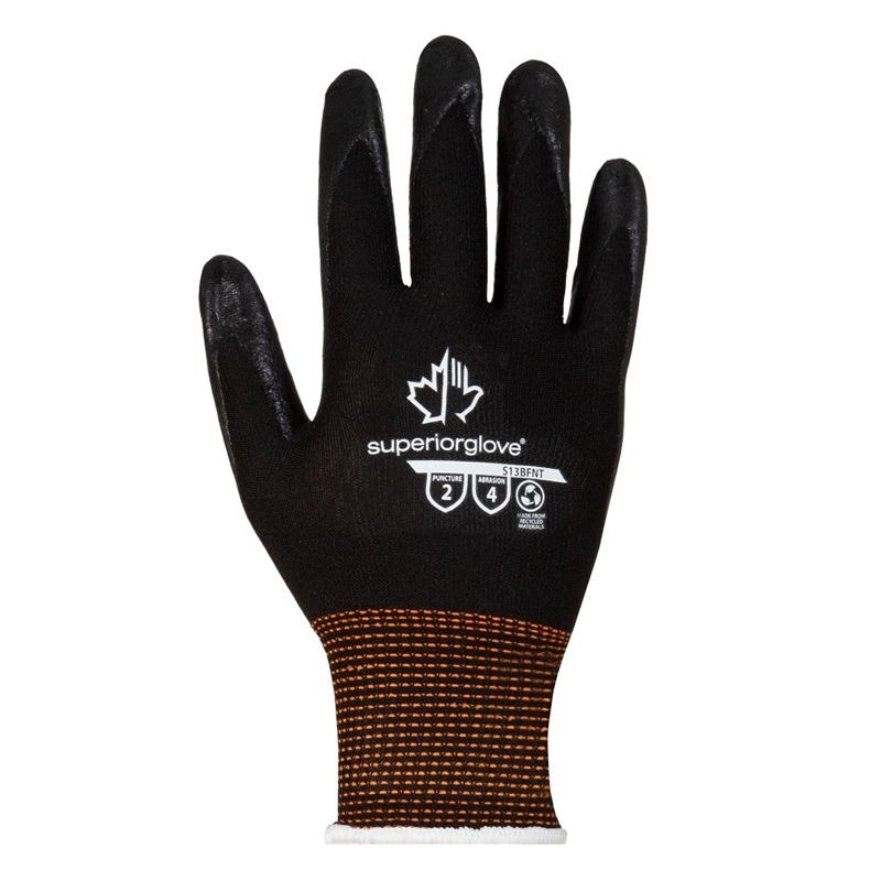 Gants enduits KnitActiv™ compatibles avec les écrans avec revêtement de paume en nitrile, XS