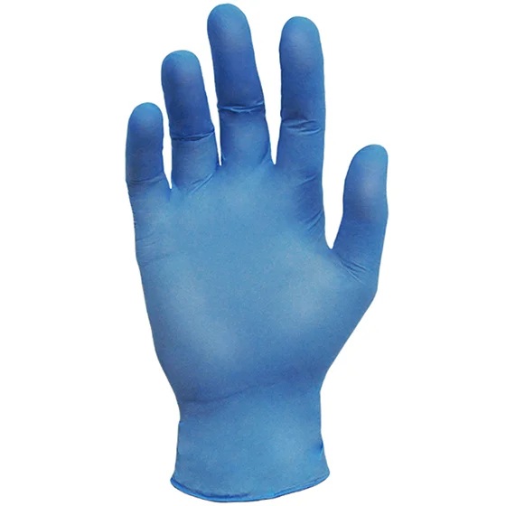 Gants jetables de qualité médicale en nitrile NE2 4 mil bleus, S