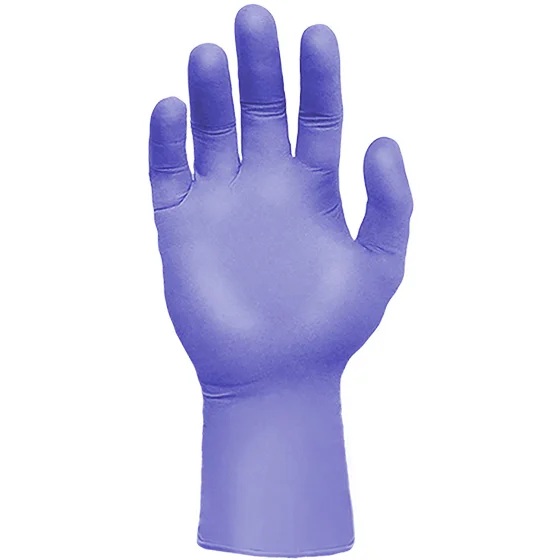 Gants jetables de qualité médicale en nitrile BluRite™ 6 mil 12 po bleus, M