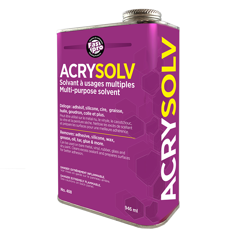 FASPRO® ACRYSOLV multi-purpose solvent (946 mL container)