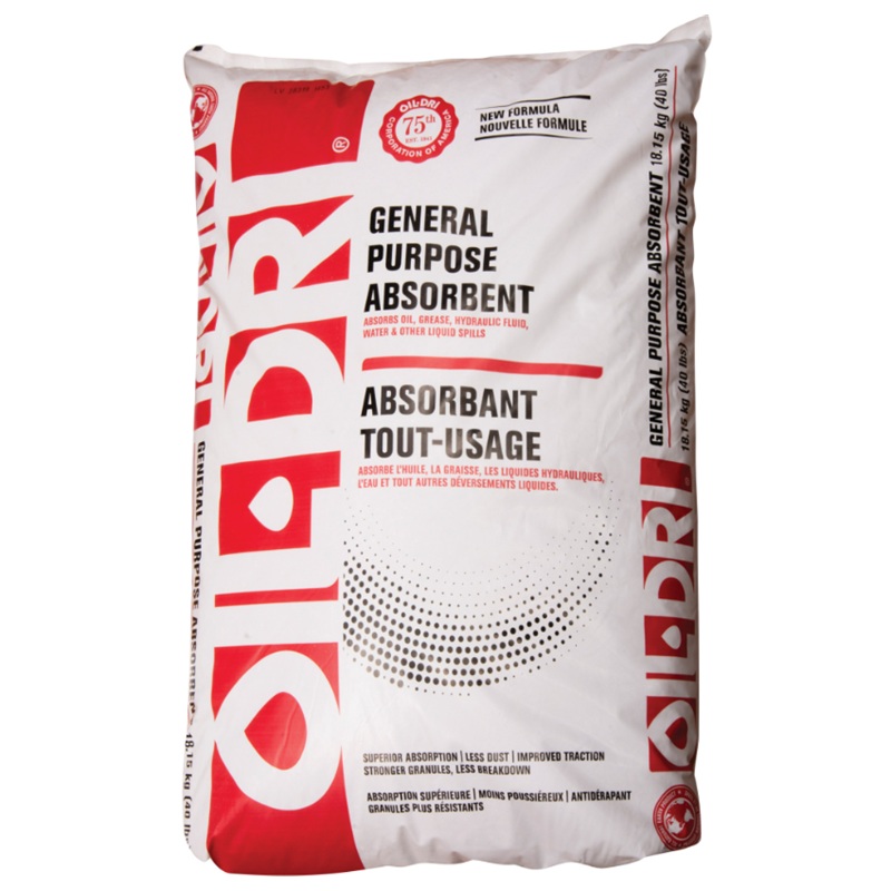 Oil-Dri® all purpose granular absorbent (40 lb bag)