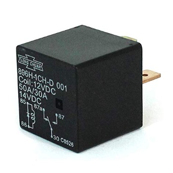 Relais SPDT 5 contacts NO/NC 50A/30A 12V sans support de montage