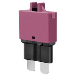 Disjoncteur à lamelles ATO / ATC profil bas 10A 32V type 3 en plastique