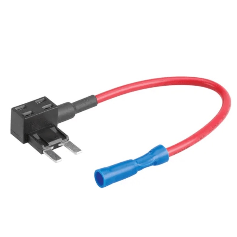 Porte-fusible MINI de 1 à 2 circuits 18GA fusible non inclus