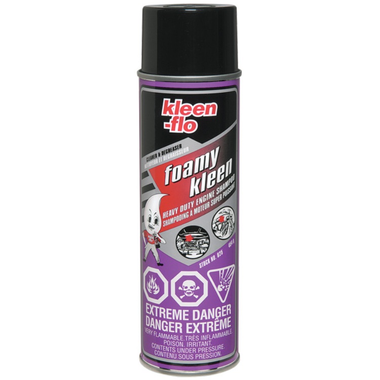 Super powerful foam motor shampoo kleen-flo 454g