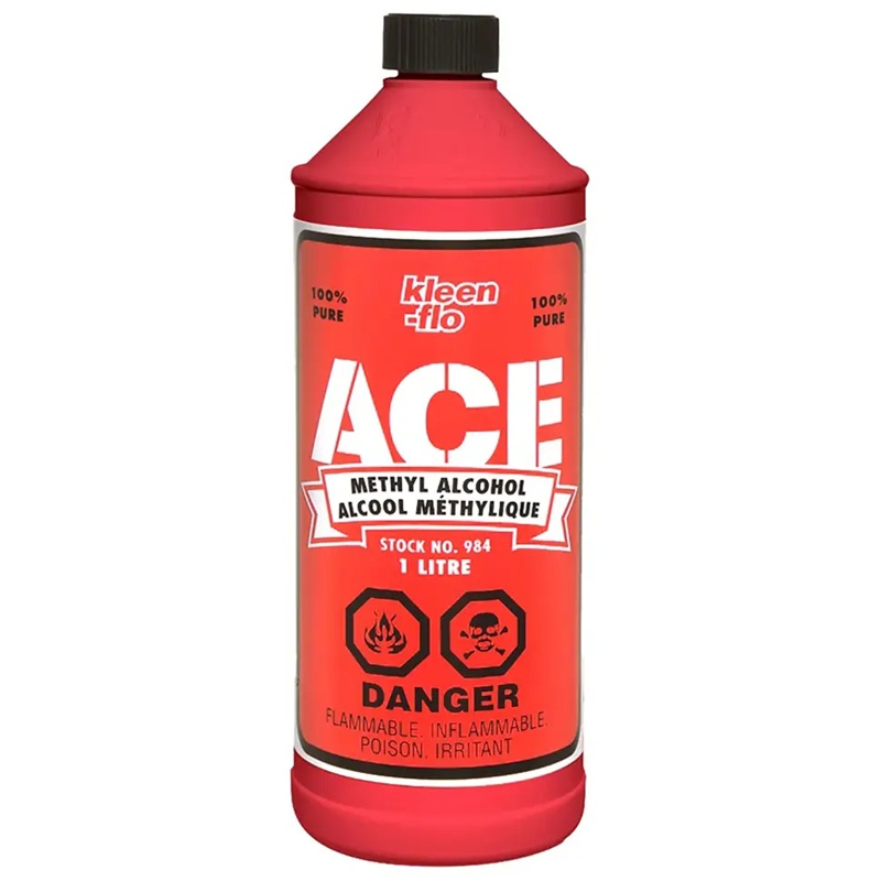 KLEEN-FLO ACE methyl alcohol (1 L bottle)