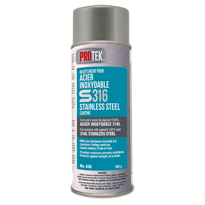 Revêtement pour acier inoxydable PROTEK™ S316 (aérosol 340 g)