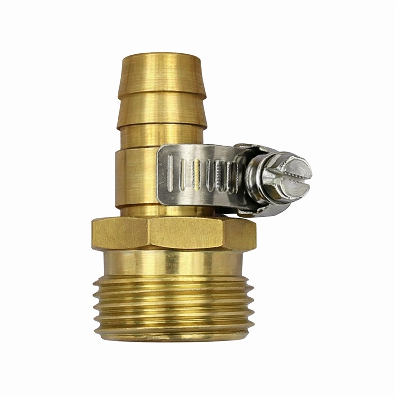 Hose repair, male, brass, PRO flow